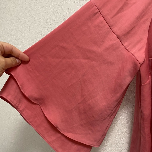 Lane Bryant Bell Sleeved Blouse 14/16 - Picture 2 of 5